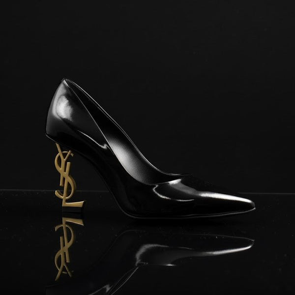 YSL BLACK HEEL | FLAT 50% OFF